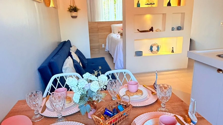 STUDIO ACONCHEGANTE NO CENTRO DE BÚZIOS